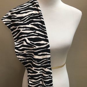 New zebra print high waist leggings